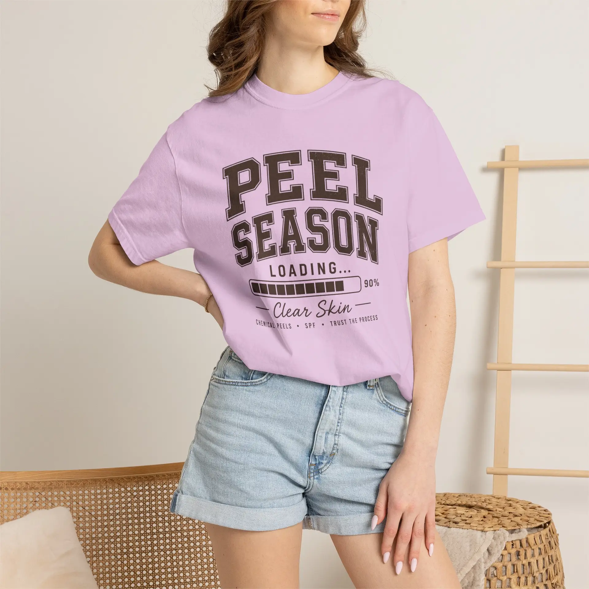 Peel Season Loading T-shirt | Skincare Graphic Tee 24 Peel Season Loading T-shirt | Skincare Graphic Tee - Image 24