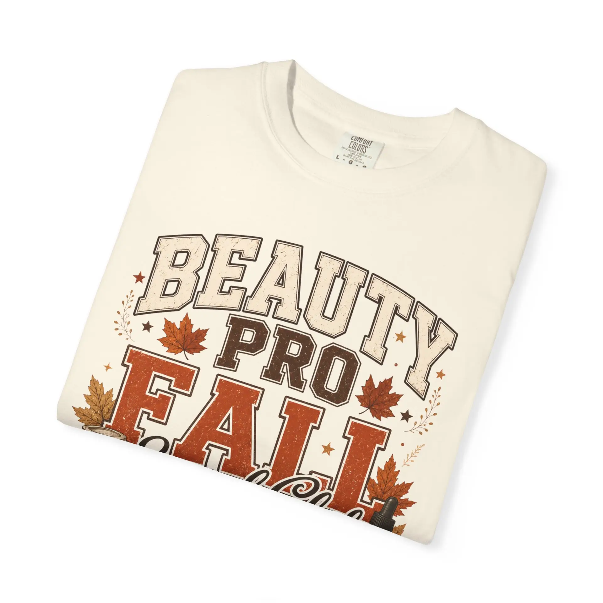 Beauty Pro Fall Social Club tee | Beauty Pro Fall design, pumpkins & leaves, Cozy Autumn Graphic Tee 6 Beauty Pro Fall Social Club tee | Beauty Pro Fall design, pumpkins & leaves, Cozy Autumn Graphic Tee - Image 6