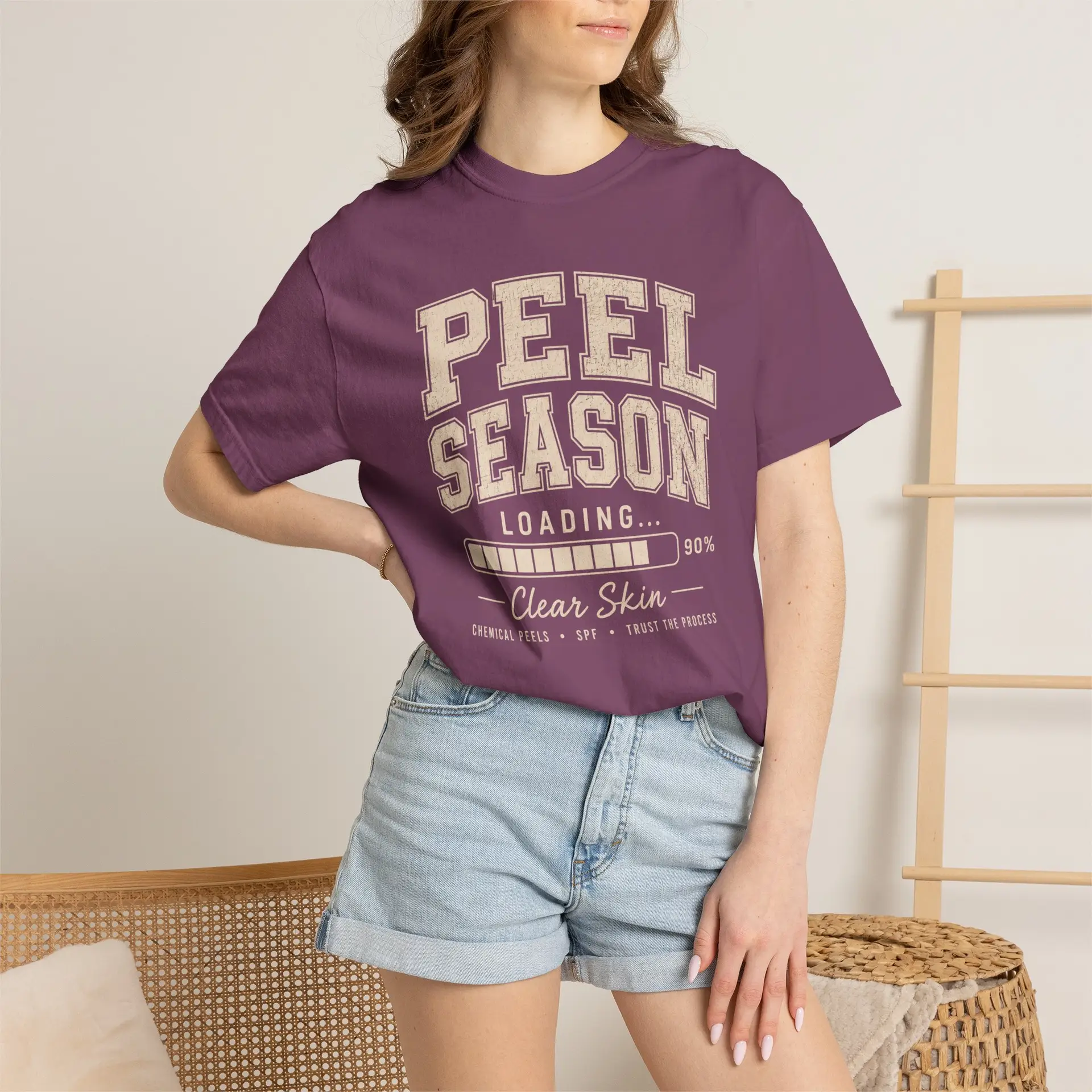 Peel Season Loading 90% T-shirt | Skincare Peel Humor 26 Peel Season Loading 90% T-shirt | Skincare Peel Humor - Image 26