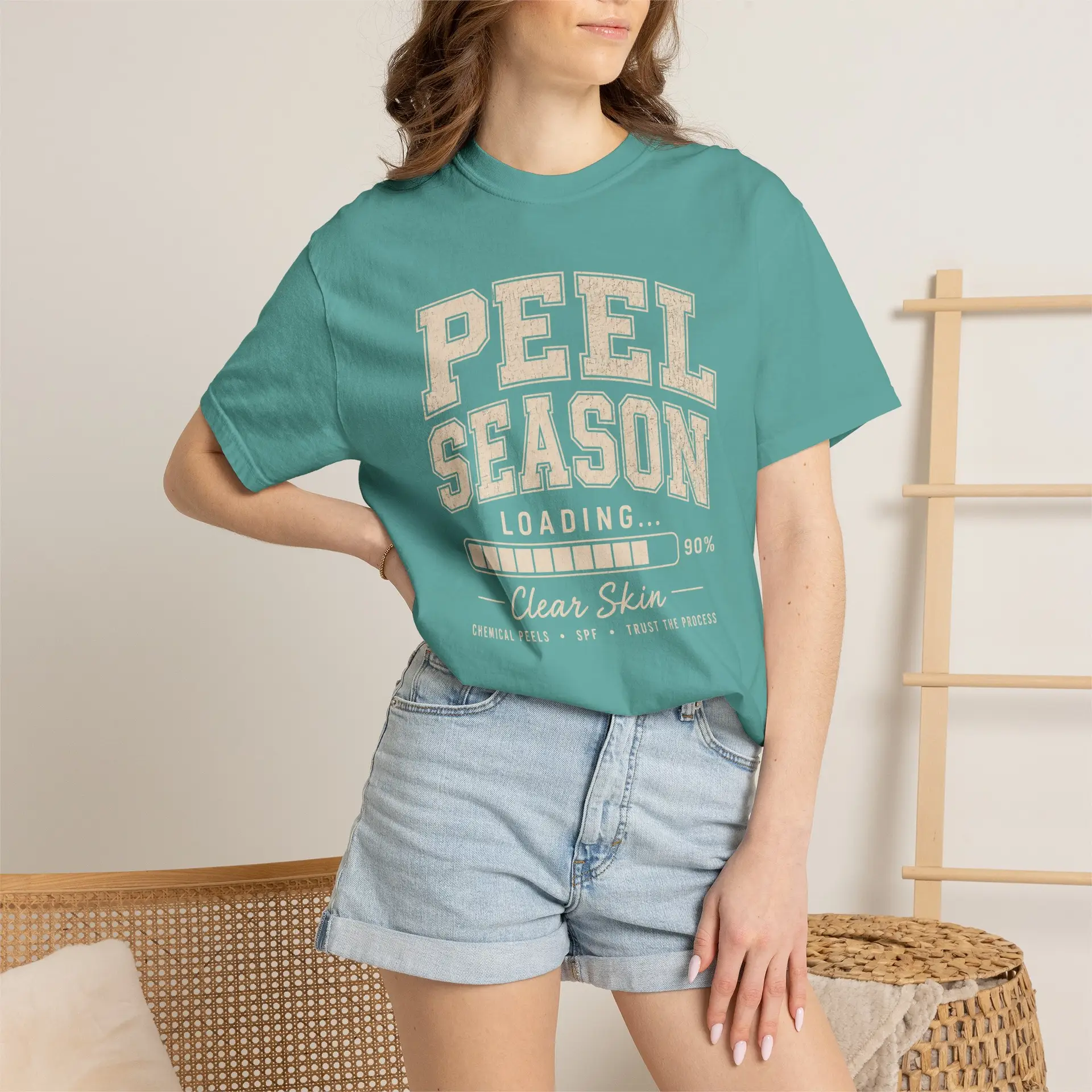 Peel Season Loading 90% T-shirt | Skincare Peel Humor 14 Peel Season Loading 90% T-shirt | Skincare Peel Humor - Image 14