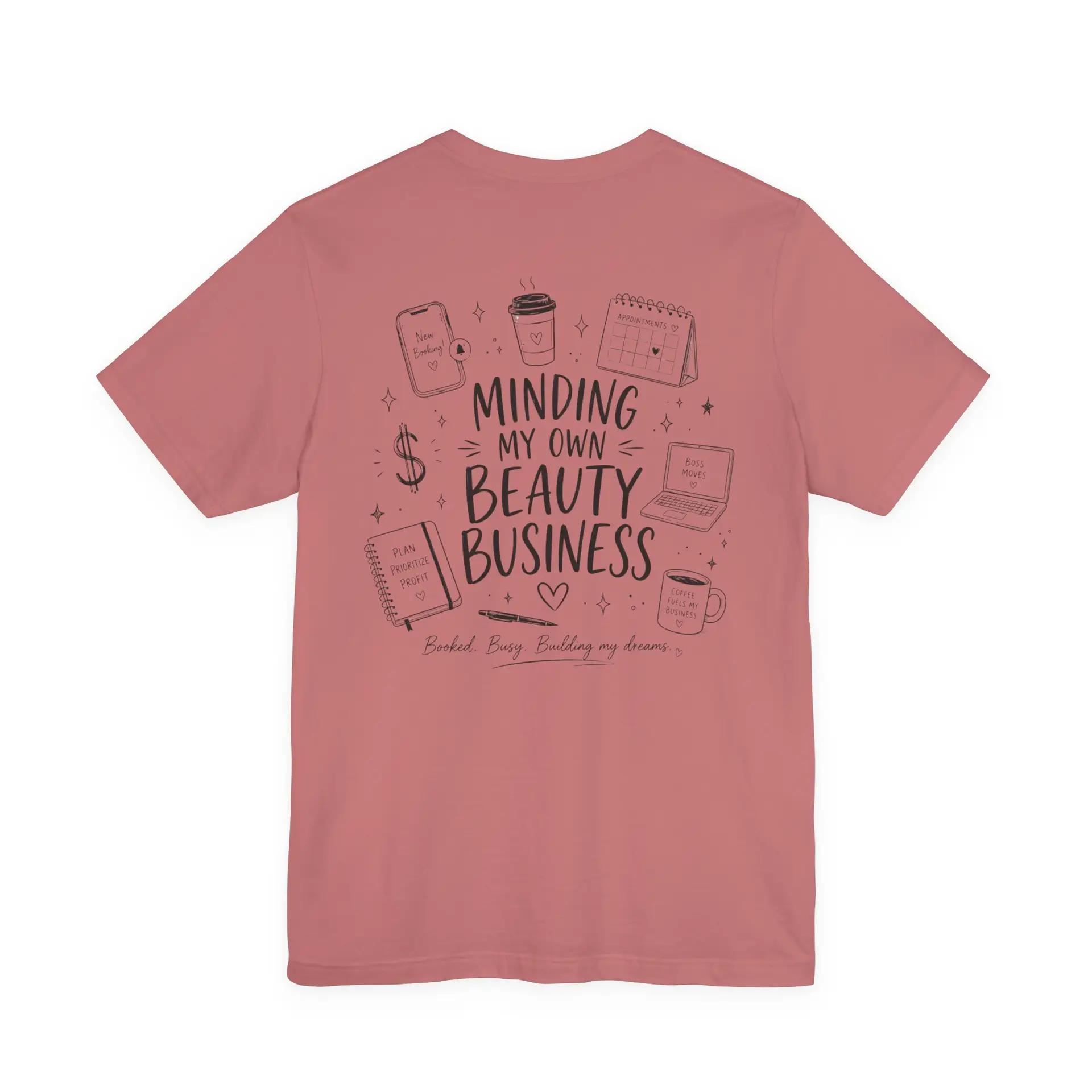 Minding My Own Beauty Business Shirt, Beauty Pro Tee, Salon Owner Shirt, Esthetician Shirt, Hairstylist, Nail Tech Shirt 5 Minding My Own Beauty Business Shirt, Beauty Pro Tee, Salon Owner Shirt, Esthetician Shirt, Hairstylist, Nail Tech Shirt - Image 5