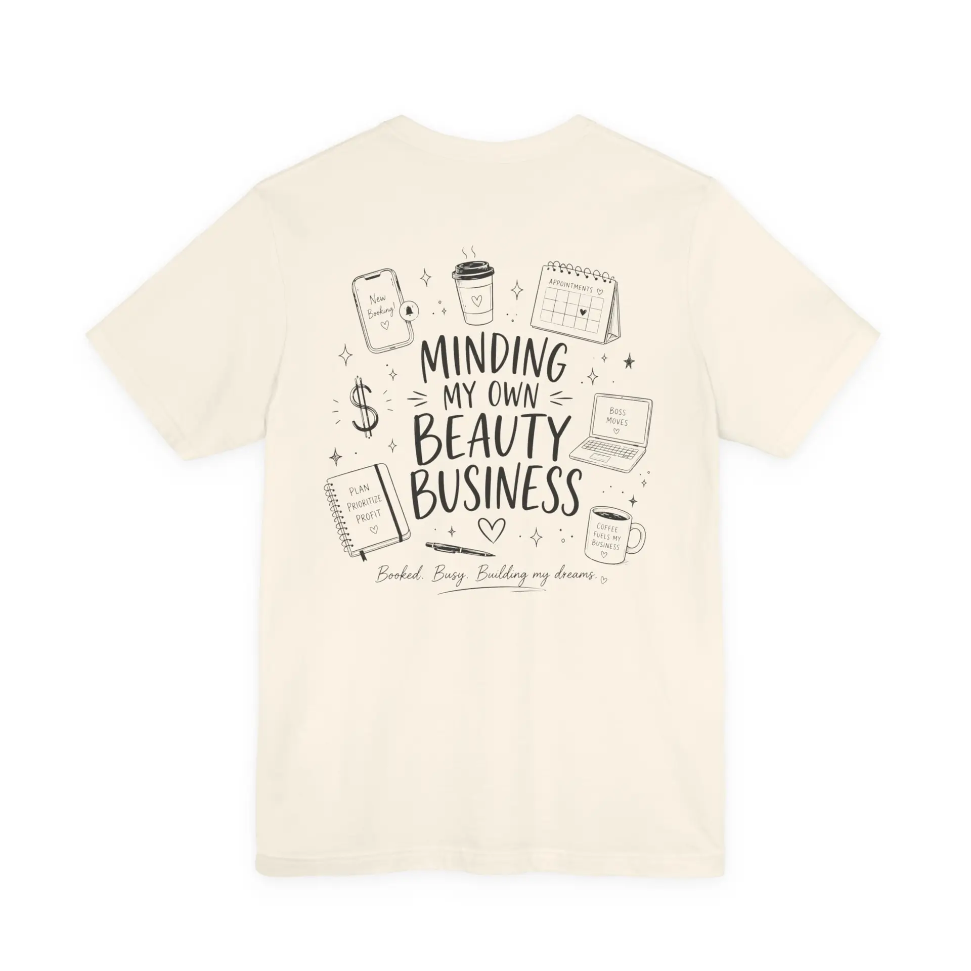 Minding My Own Beauty Business Shirt, Beauty Pro Tee, Salon Owner Shirt, Esthetician Shirt, Hairstylist, Nail Tech Shirt 6 Minding My Own Beauty Business Shirt, Beauty Pro Tee, Salon Owner Shirt, Esthetician Shirt, Hairstylist, Nail Tech Shirt - Image 6
