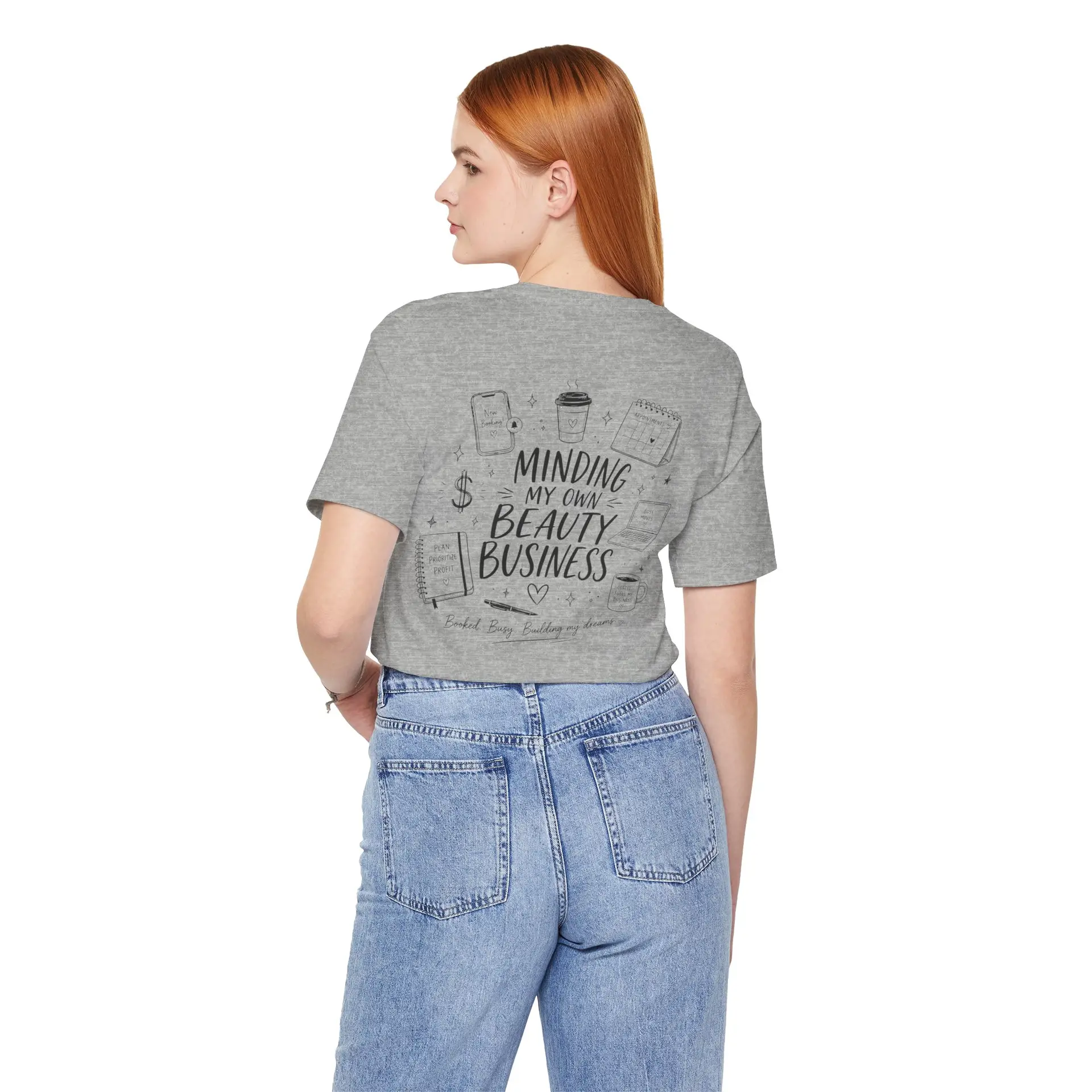 Minding My Own Beauty Business Shirt, Beauty Pro Tee, Salon Owner Shirt, Esthetician Shirt, Hairstylist, Nail Tech Shirt 3 Minding My Own Beauty Business Shirt, Beauty Pro Tee, Salon Owner Shirt, Esthetician Shirt, Hairstylist, Nail Tech Shirt - Image 3