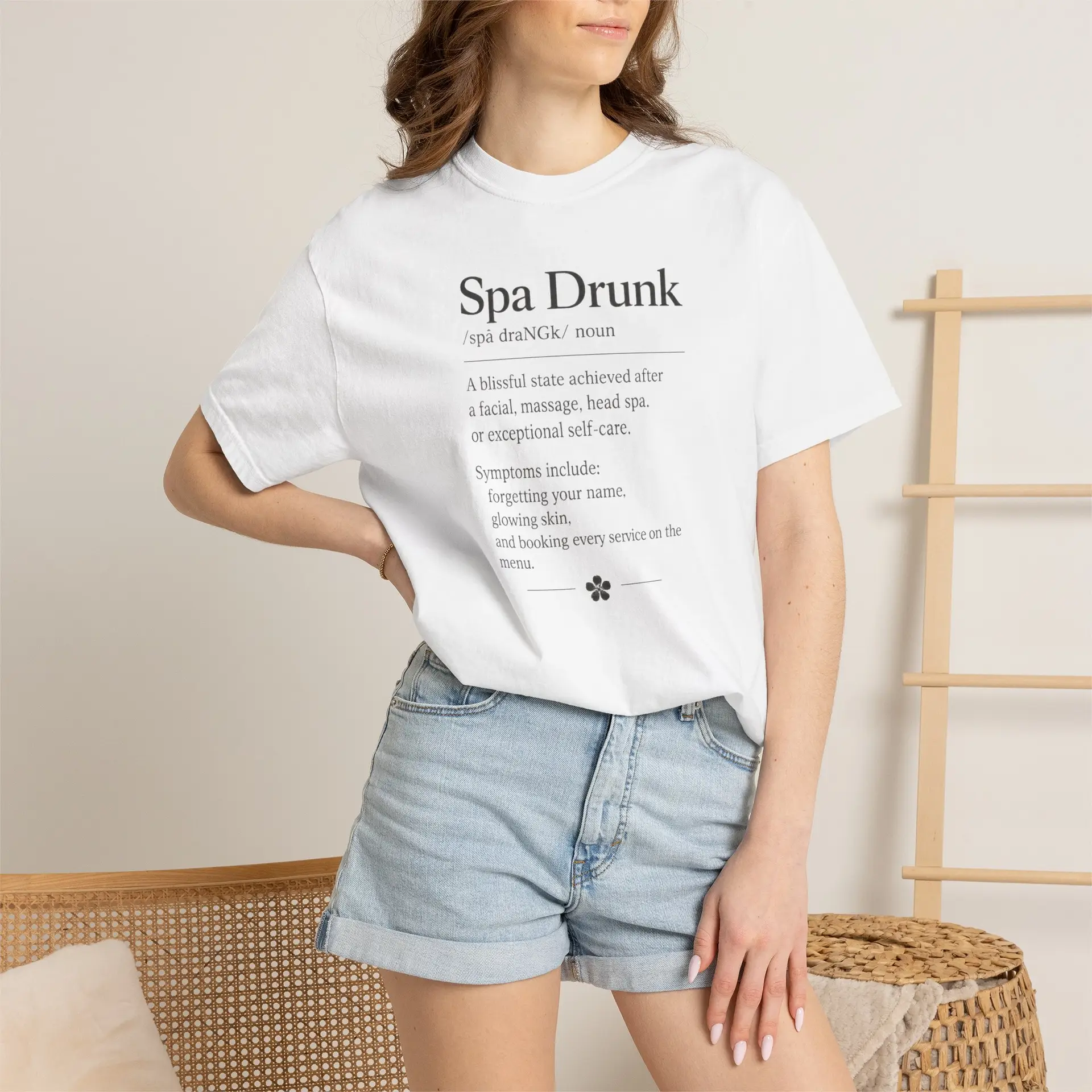 Spa Drunk definition T-shirt | Spa humor, self-care spa tee 2 Spa Drunk definition T-shirt | Spa humor, self-care spa tee - Image 2