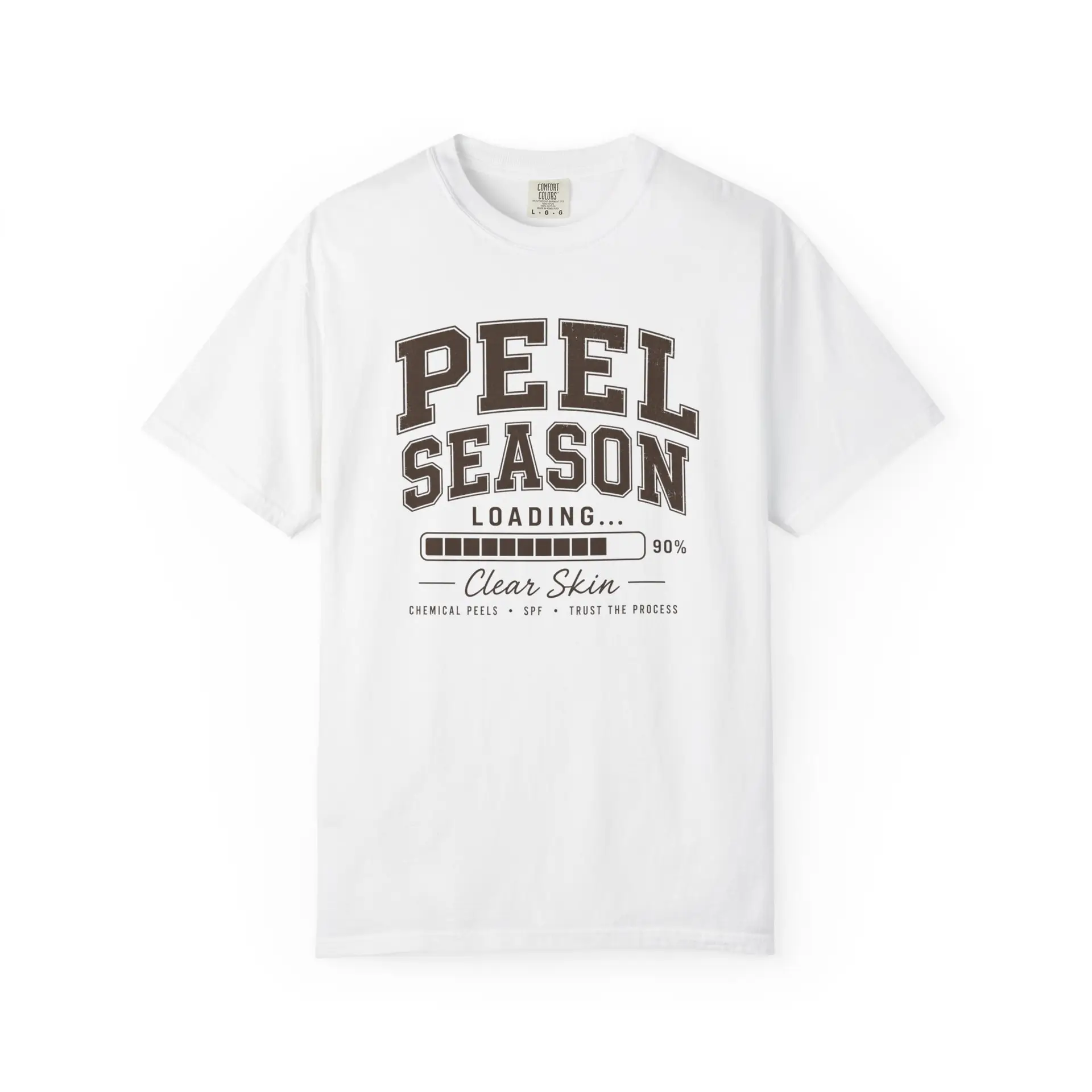 Peel Season Loading T-shirt | Skincare Graphic Tee 8 Peel Season Loading T-shirt | Skincare Graphic Tee - Image 8