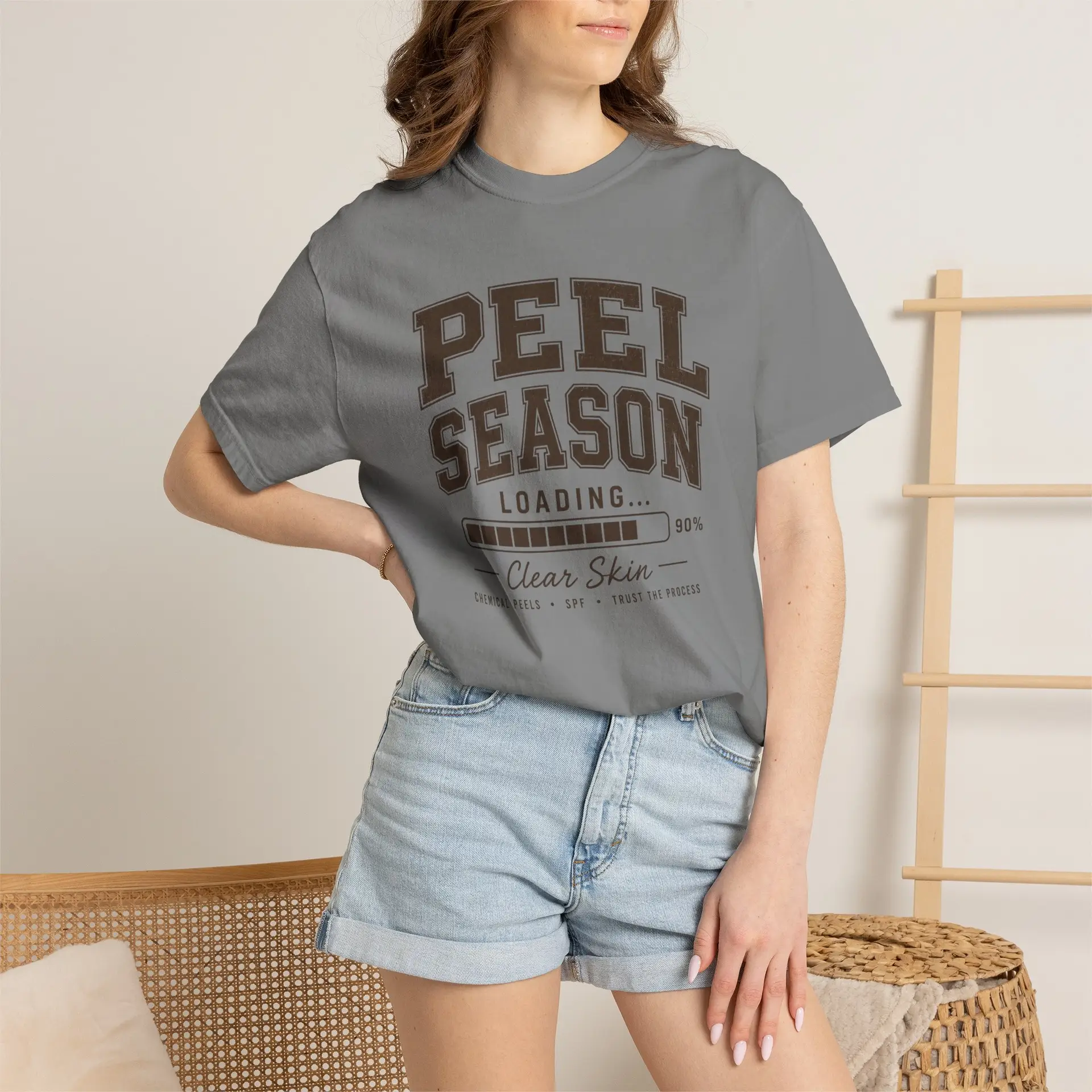 Peel Season Loading T-shirt | Skincare Graphic Tee 14 Peel Season Loading T-shirt | Skincare Graphic Tee - Image 14