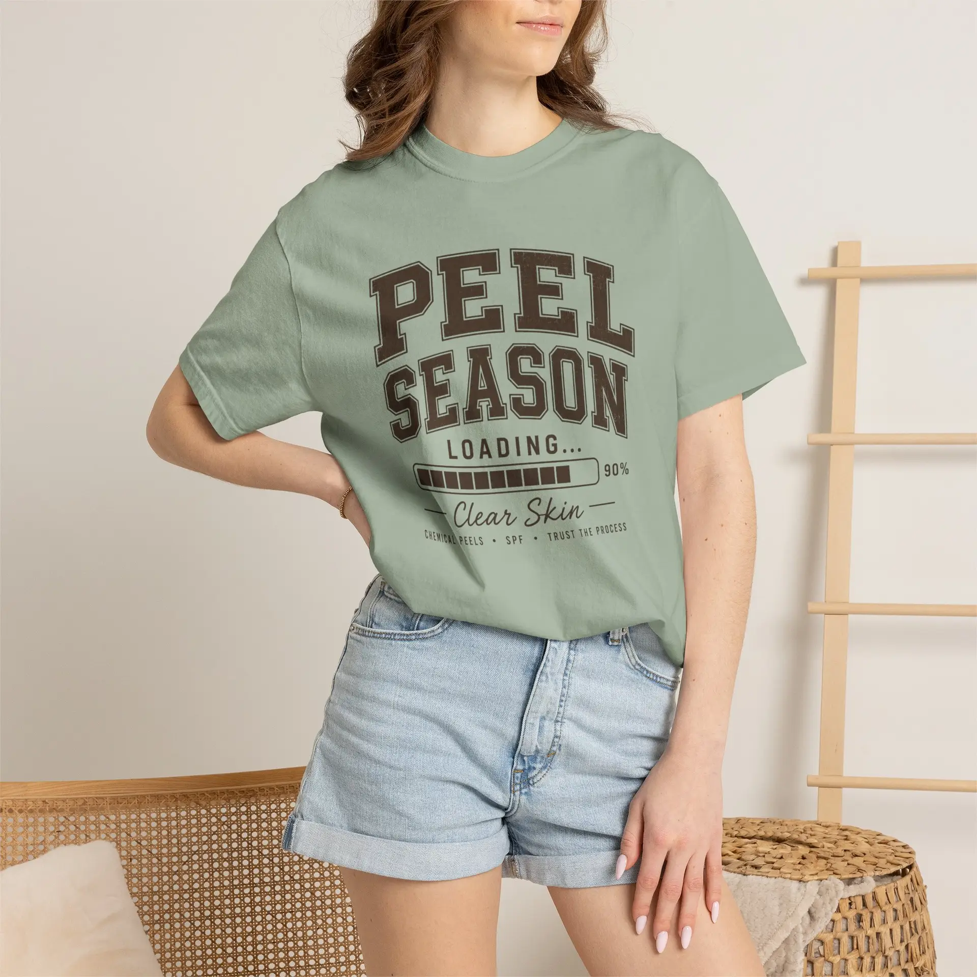 Peel Season Loading T-shirt | Skincare Graphic Tee 19 Peel Season Loading T-shirt | Skincare Graphic Tee - Image 19