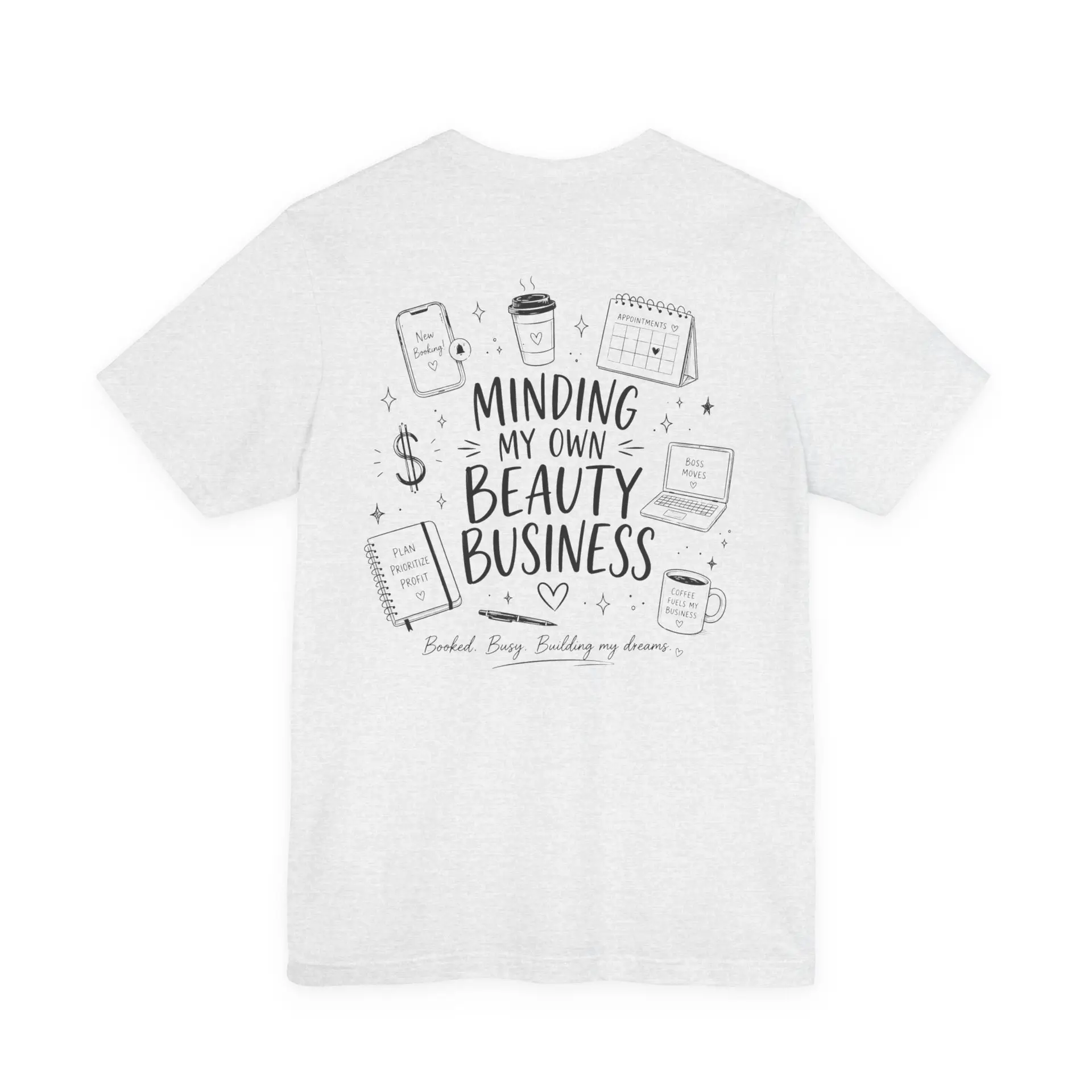 Minding My Own Beauty Business Shirt, Beauty Pro Tee, Salon Owner Shirt, Esthetician Shirt, Hairstylist, Nail Tech Shirt 4 Minding My Own Beauty Business Shirt, Beauty Pro Tee, Salon Owner Shirt, Esthetician Shirt, Hairstylist, Nail Tech Shirt - Image 4