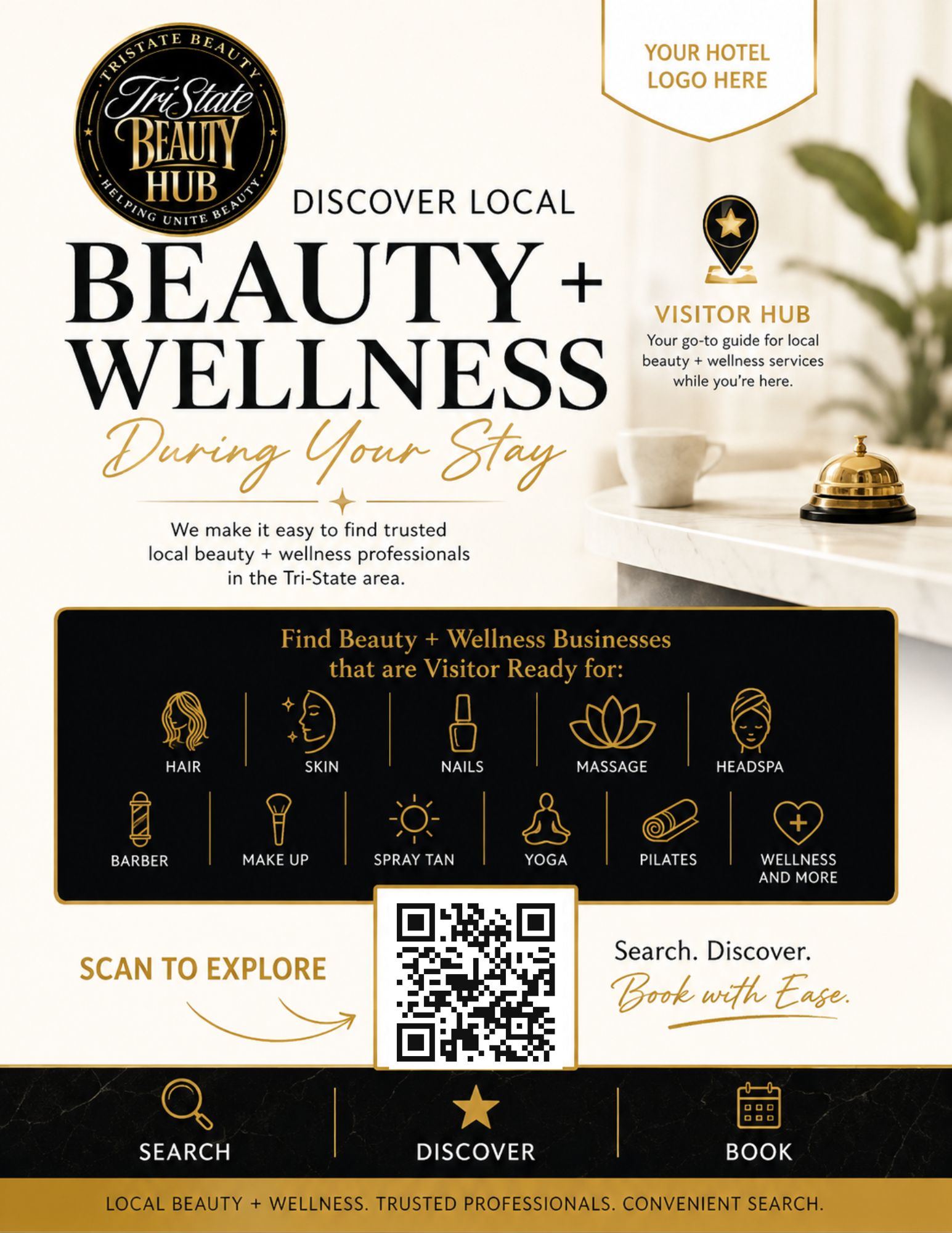 Add Logo Front Desk Hotel Partnership