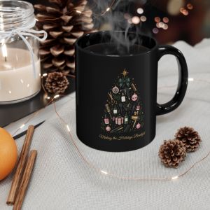 Making the Holidays Beautiful Mug | Beauty Professional Christmas Coffee Mug | Hairstylist, Nail Tech & Esthetician Gift | Salon Holiday Mug