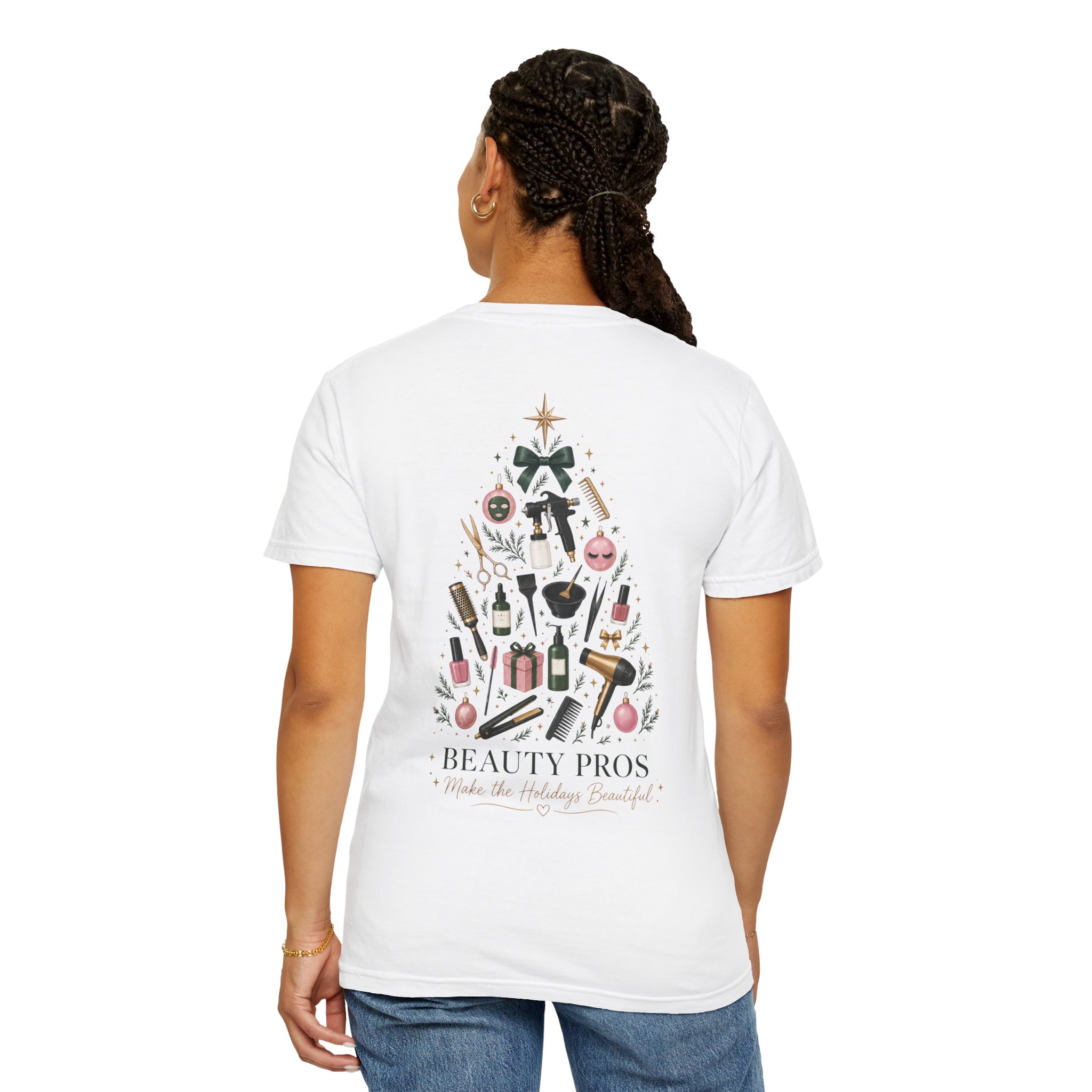 Beauty Pros Christmas Shirt | Hair Stylist Christmas Tee | Esthetician Holiday Shirt | Salon Christmas Shirt | Beauty Pro Gift 13 Beauty Pros Christmas Shirt | Hair Stylist Christmas Tee | Esthetician Holiday Shirt | Salon Christmas Shirt | Beauty Pro Gift - Image 13