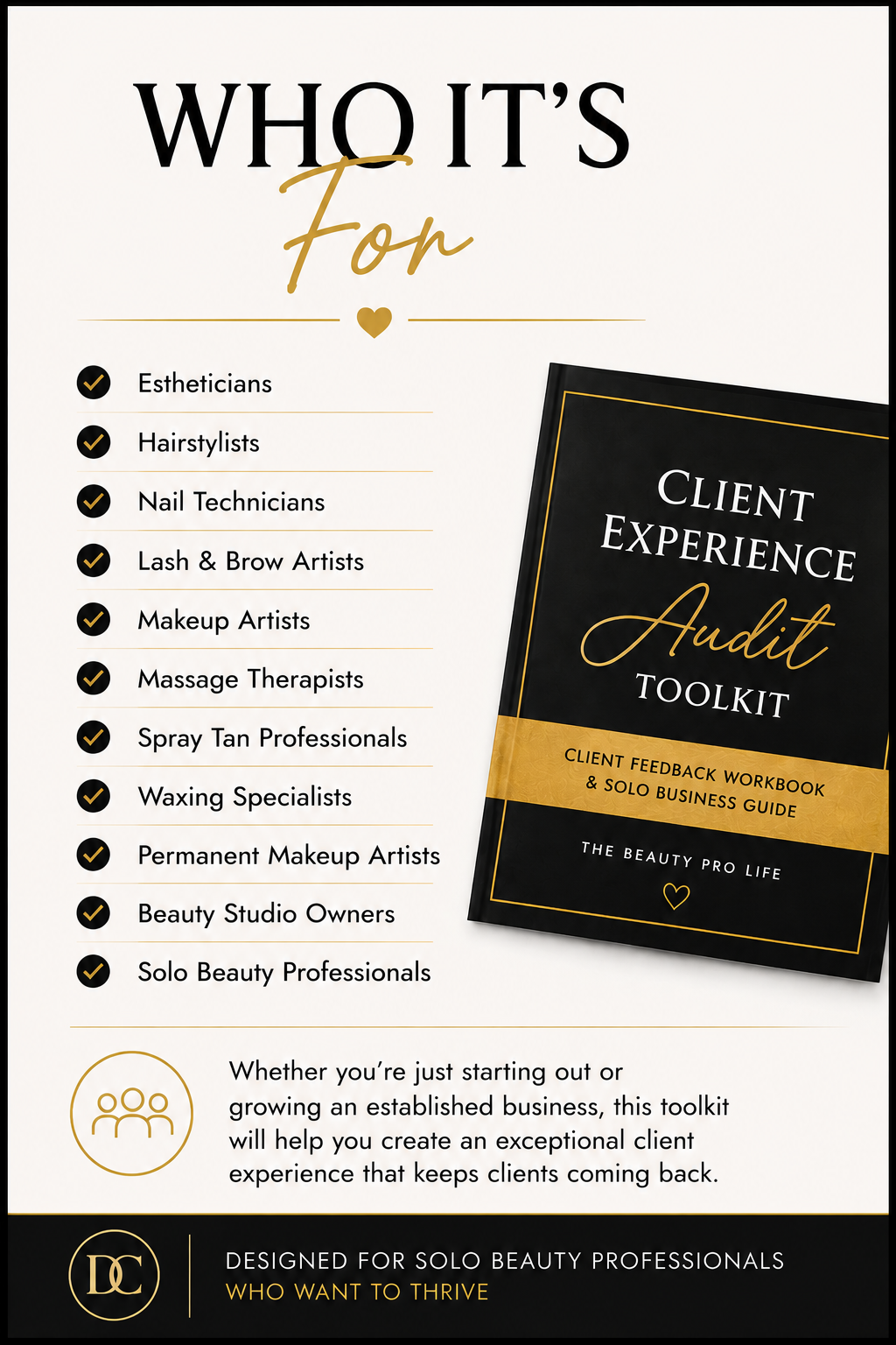 Client Experience Audit Toolkit for Beauty Professionals | Client Feedback Workbook | Solo Business Guide 6 Client Experience Audit Toolkit for Beauty Professionals | Client Feedback Workbook | Solo Business Guide - Image 6