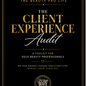 Client Experience Audit Toolkit for Beauty Professionals | Client Feedback Workbook | Solo Business Guide