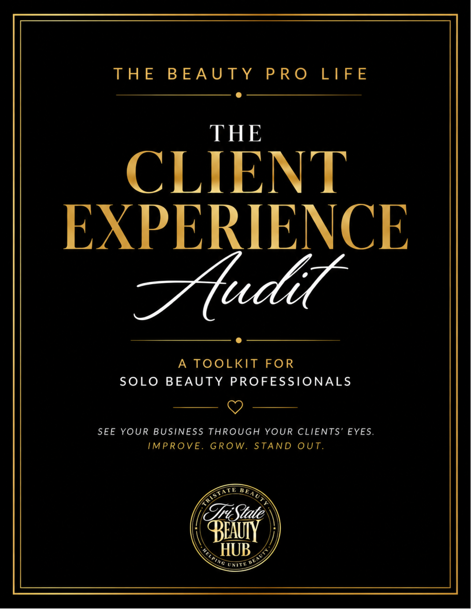 Client Experience Audit Toolkit for Beauty Professionals | Client Feedback Workbook | Solo Business Guide 1 Client Experience Audit Toolkit for Beauty Professionals | Client Feedback Workbook | Solo Business Guide